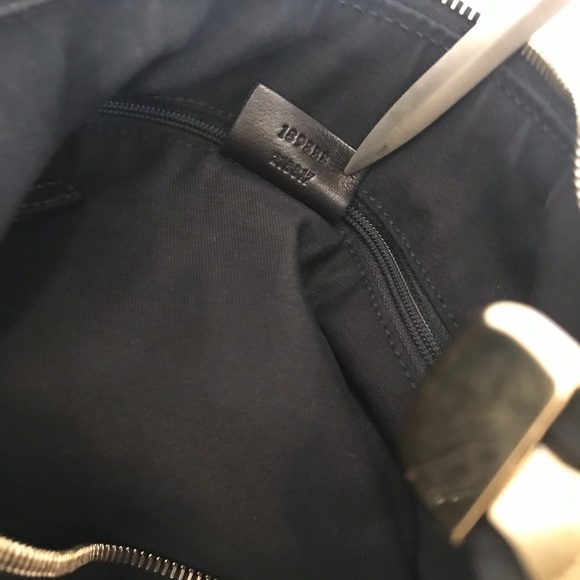 Gucci Black Leather Hobo Handbag Large Excellent - Picture 9 of 10